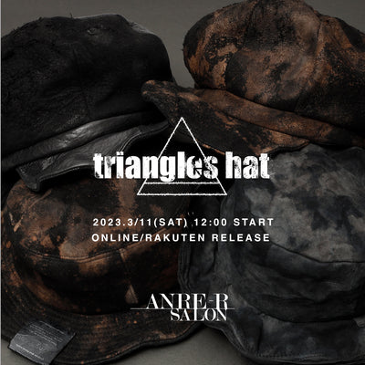 【NEWARRIVAL】triangles hat : 4item