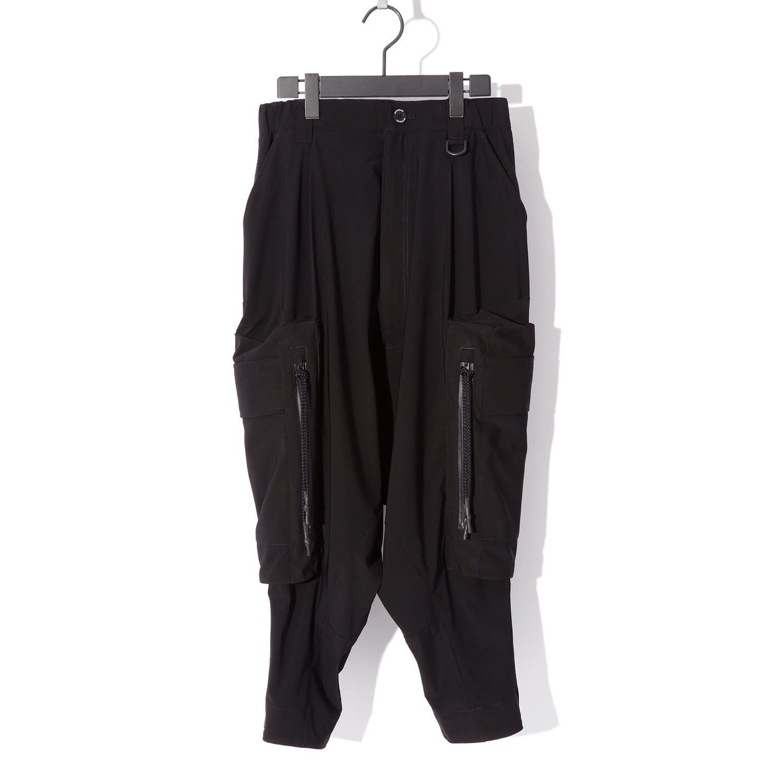 SWITCHBLADE(スイッチブレード) OVERSIZED POCKET SARROUEL PT / BLACK