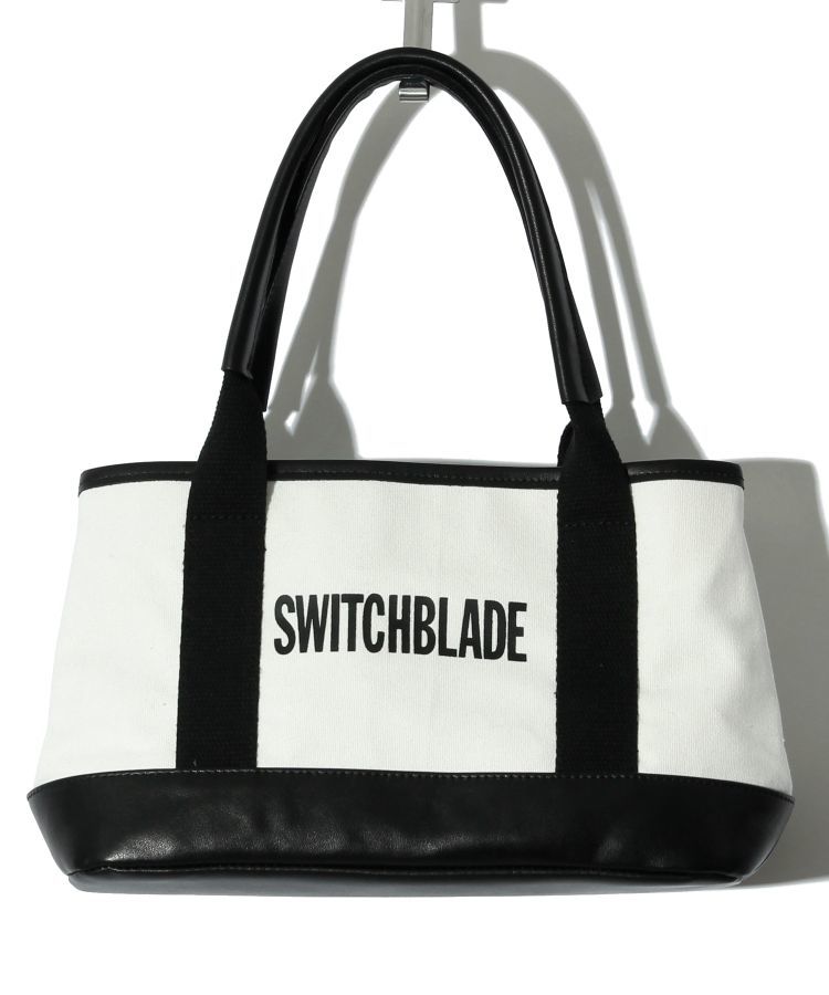 SWITCHBLADE(スイッチブレード)MINI TOTE BAG (with POUCH) / WHITE