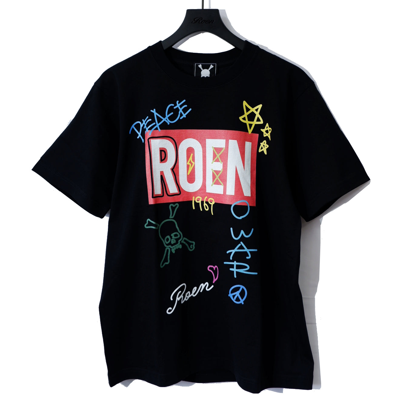 COLORFUL GRAFFITI S/S TEE / BLACK