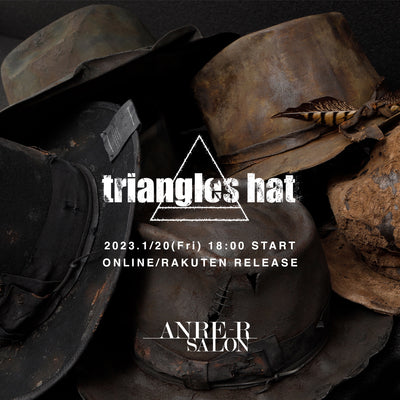【NEWBRAND】triangles hat | トライアングルズハット