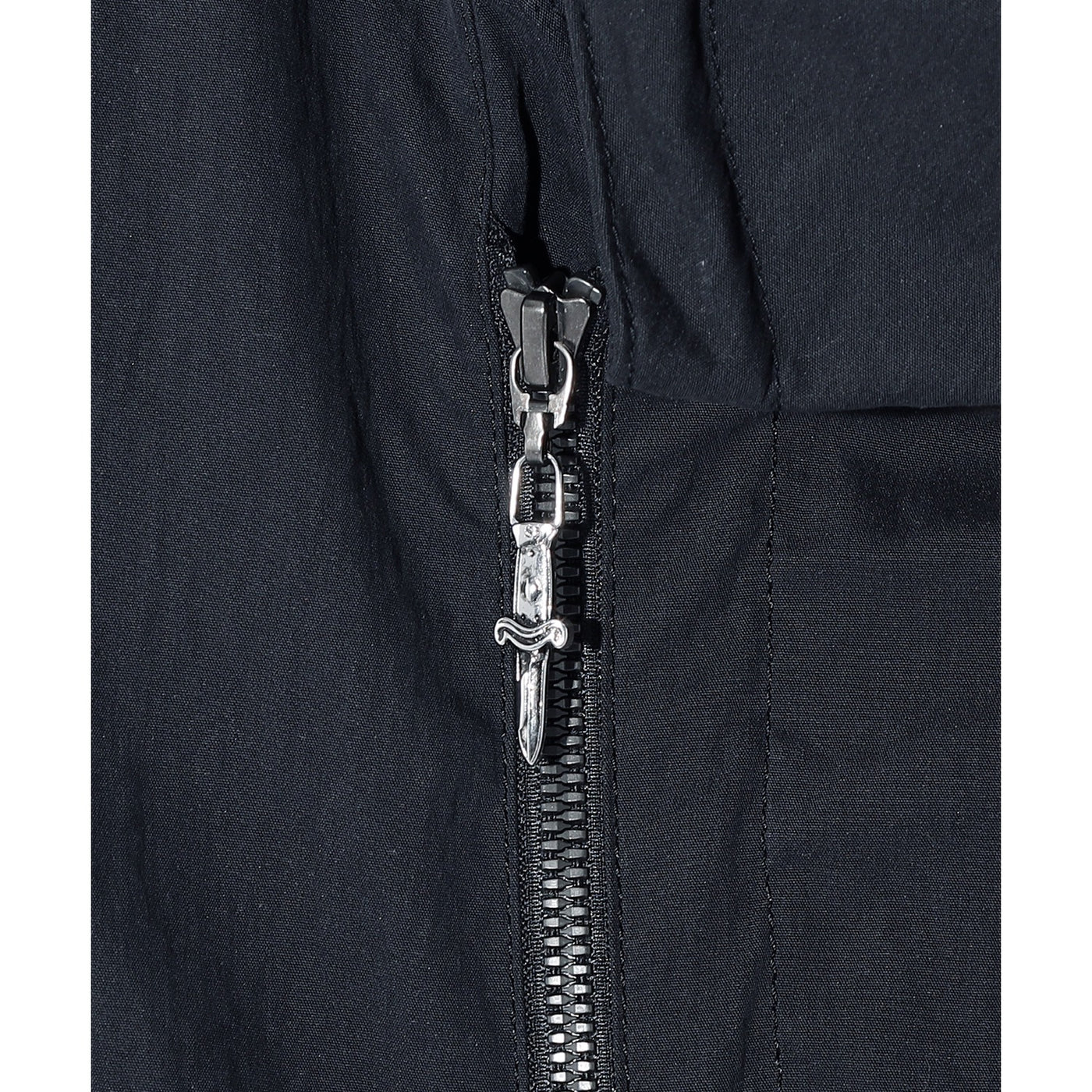 SWITCHBLADE x nude:masahiko maruyama ZIPPER FUSION MODS COAT / BLACK