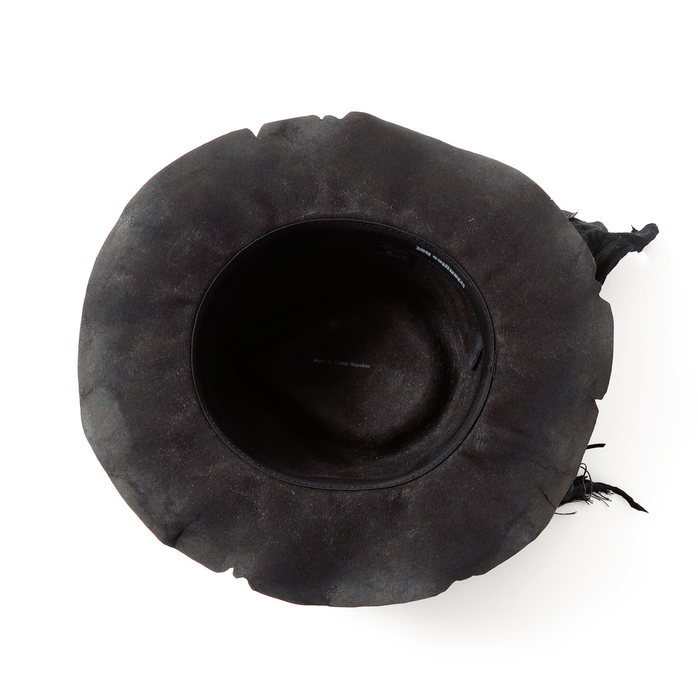 Charcoal Mirage Fedora Hat / BLACK