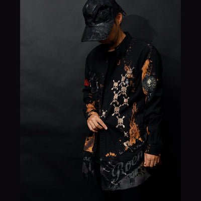 REMAKE MESSAGE SKULL BLEACH SH / BLACK