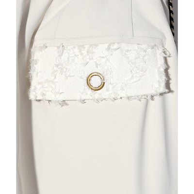 REFINED REBEL CARGO PT / WHITE