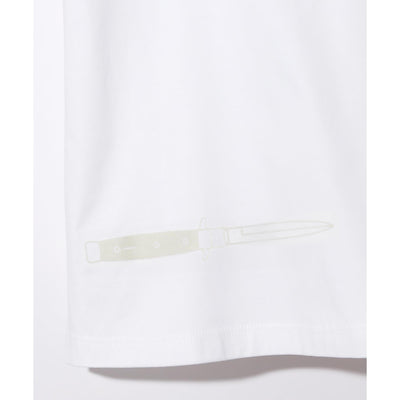 H.K.LAYERED TEE (UV CUT) / WHITE