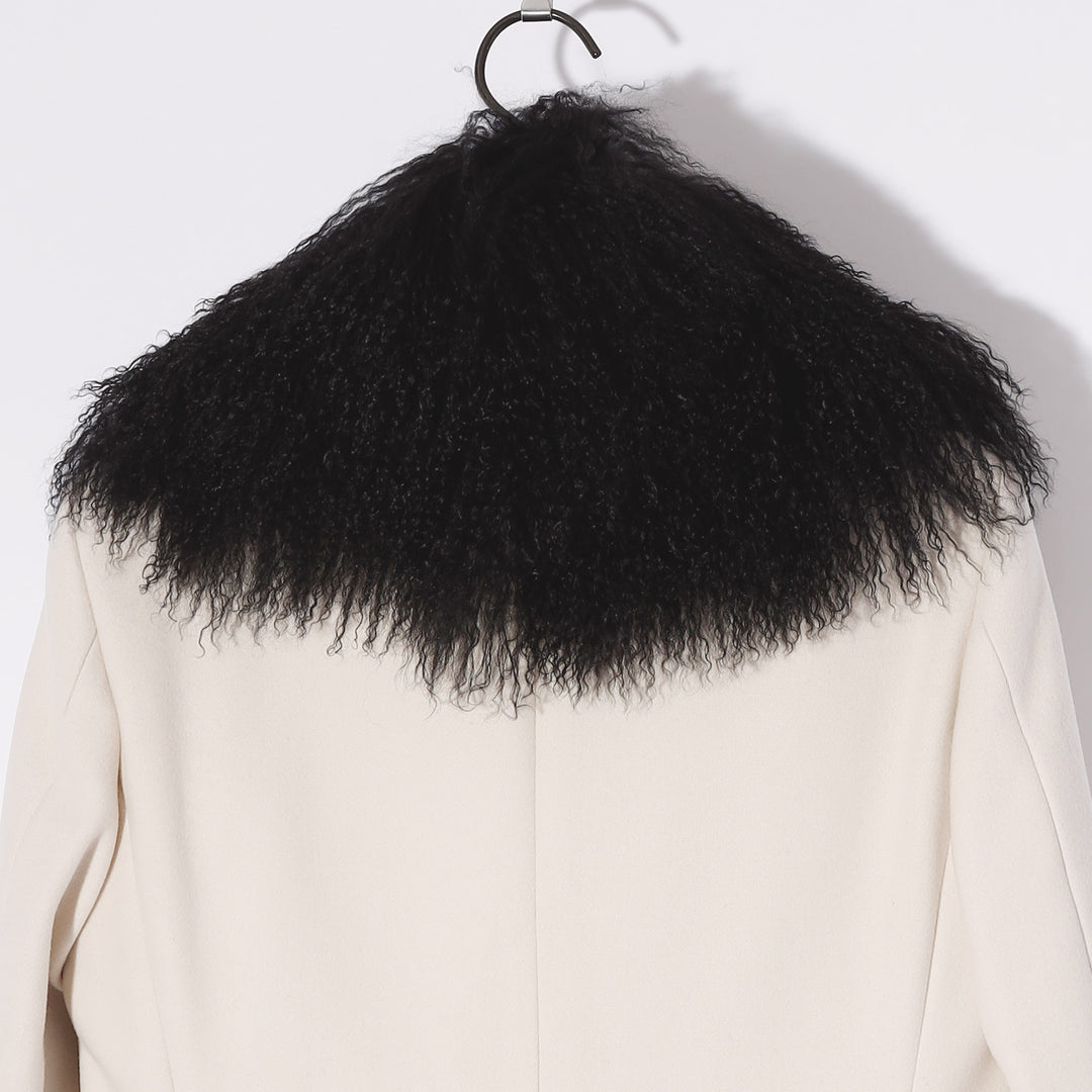 YS Yuji SUGENO(イース ユウジ スゲノ)Tibetan lamb fur Detachable