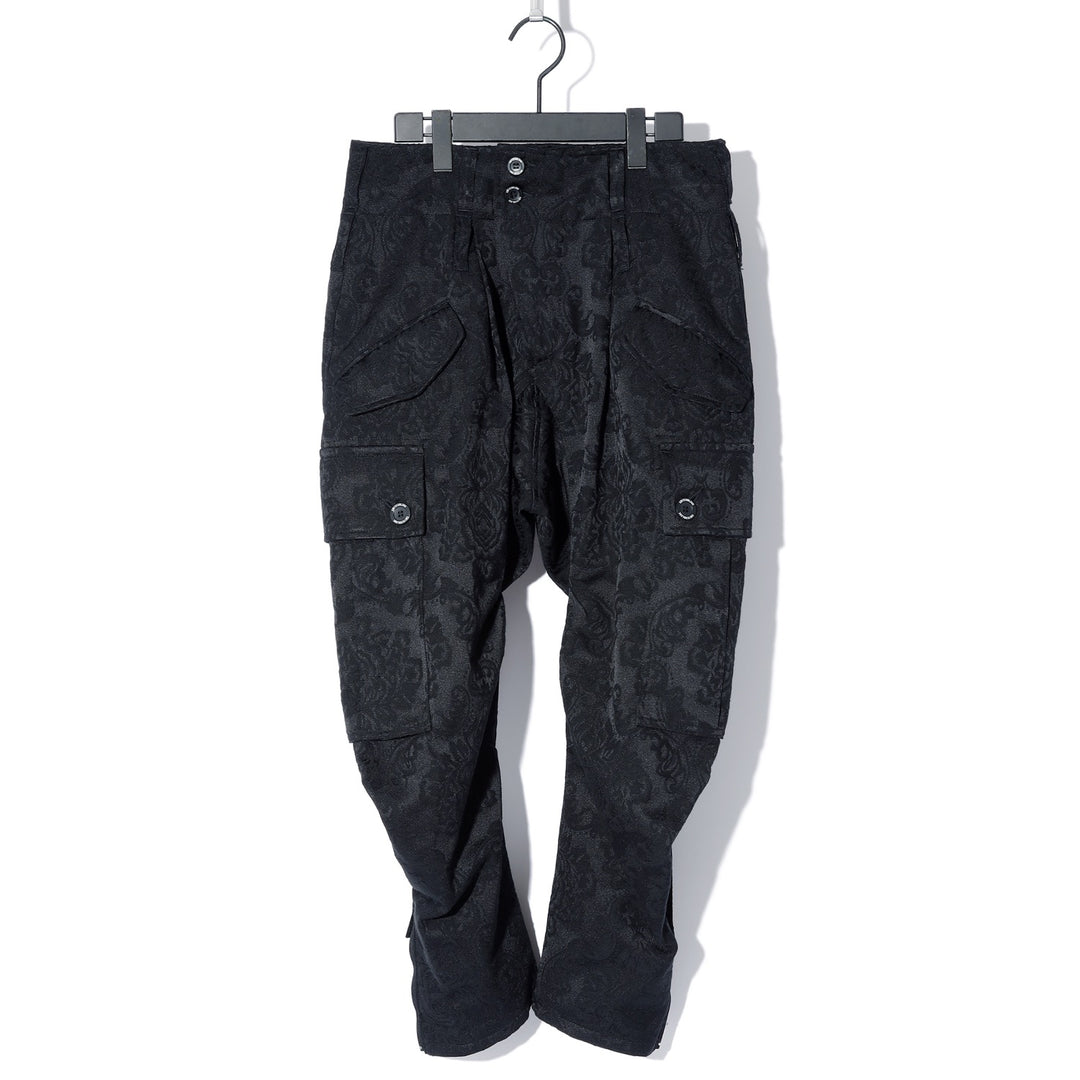 HYDE着　JACQUARD TAPERED RIDING PT SWITCHBLADE(スイッチブレード) JACQUARD TAPERED RIDING PT / BLACK