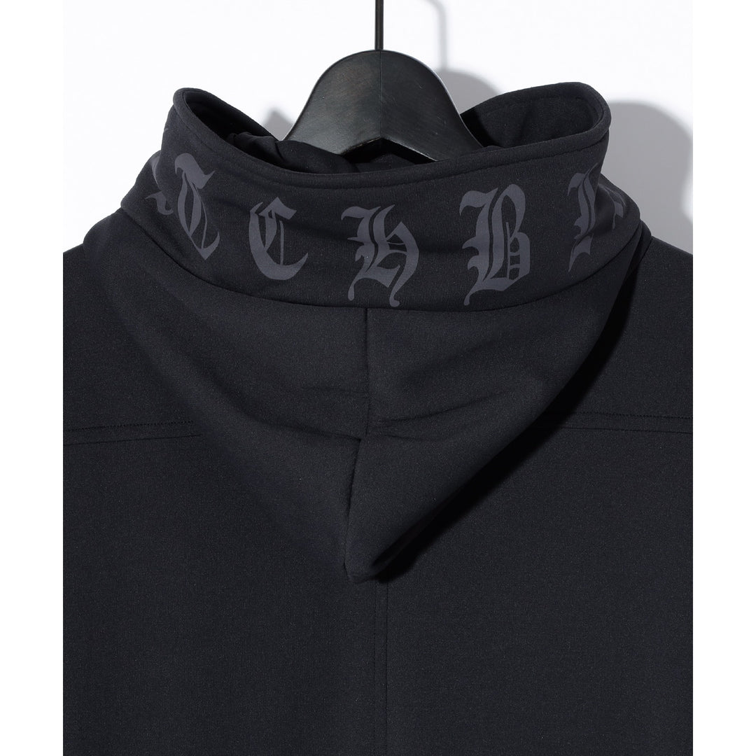 【中古品】SWITCHBLADE ハイネック パーカー SWITCHBLADE(スイッチブレード) HIGH-NECK LONG HOODIE JK / BLACK