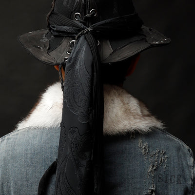 NOIR PIRATE HAT / BLACK