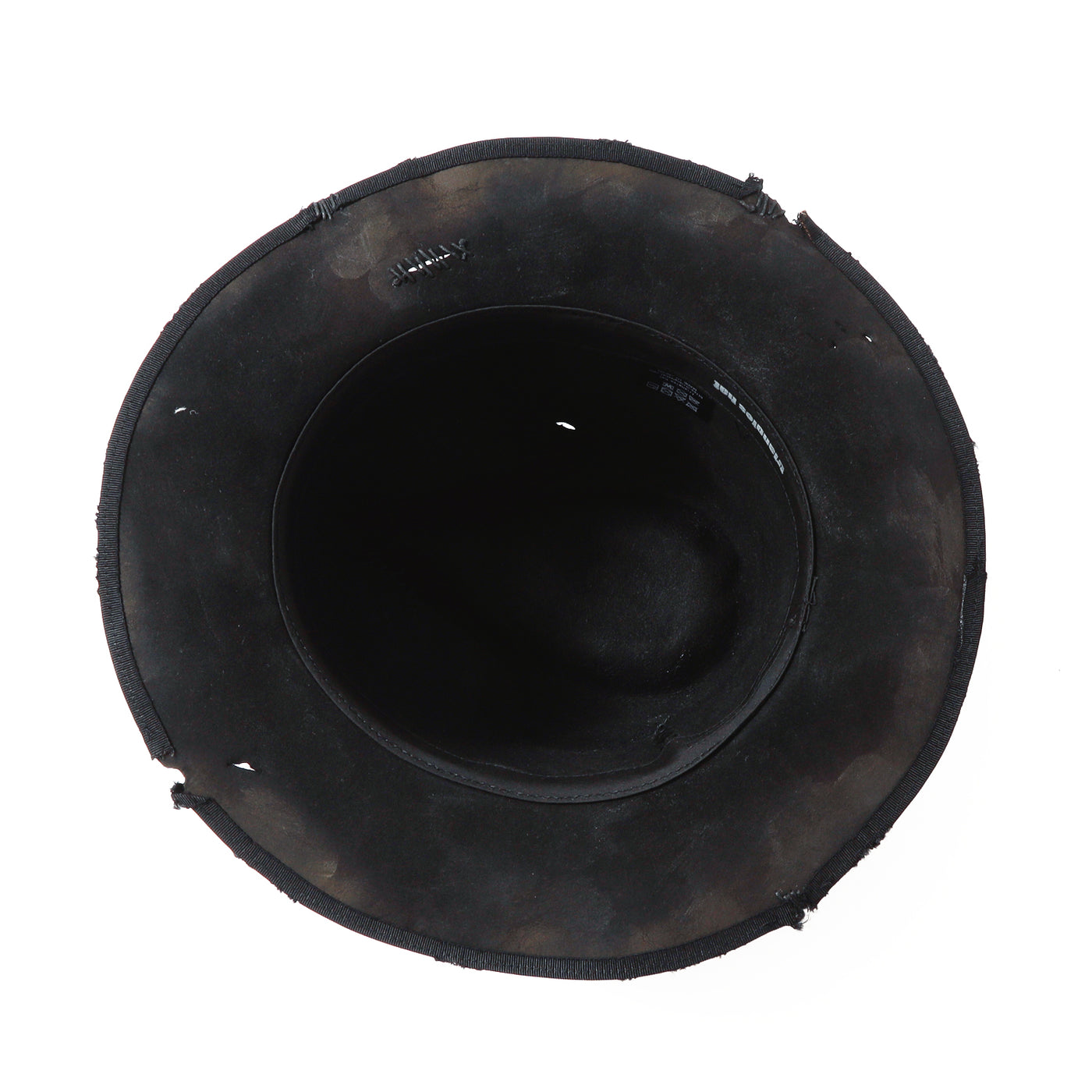 Charcoal Beaver Fedora Hat / BLACK