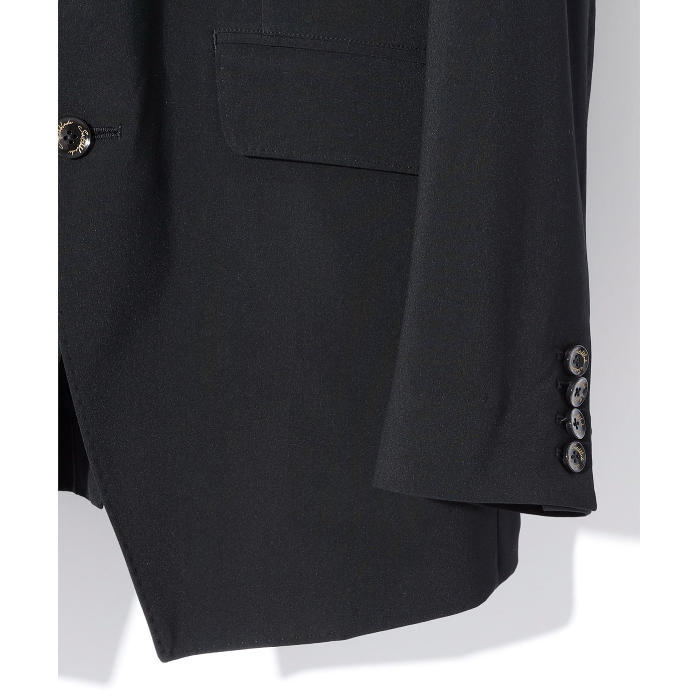 FAKE LAYERED MIRAGE LONG JK / BLACK