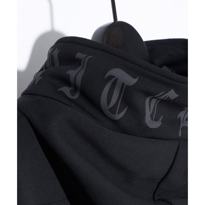 SWITCHBLADE(スイッチブレード) HIGH-NECK LONG HOODIE JK / BLACK