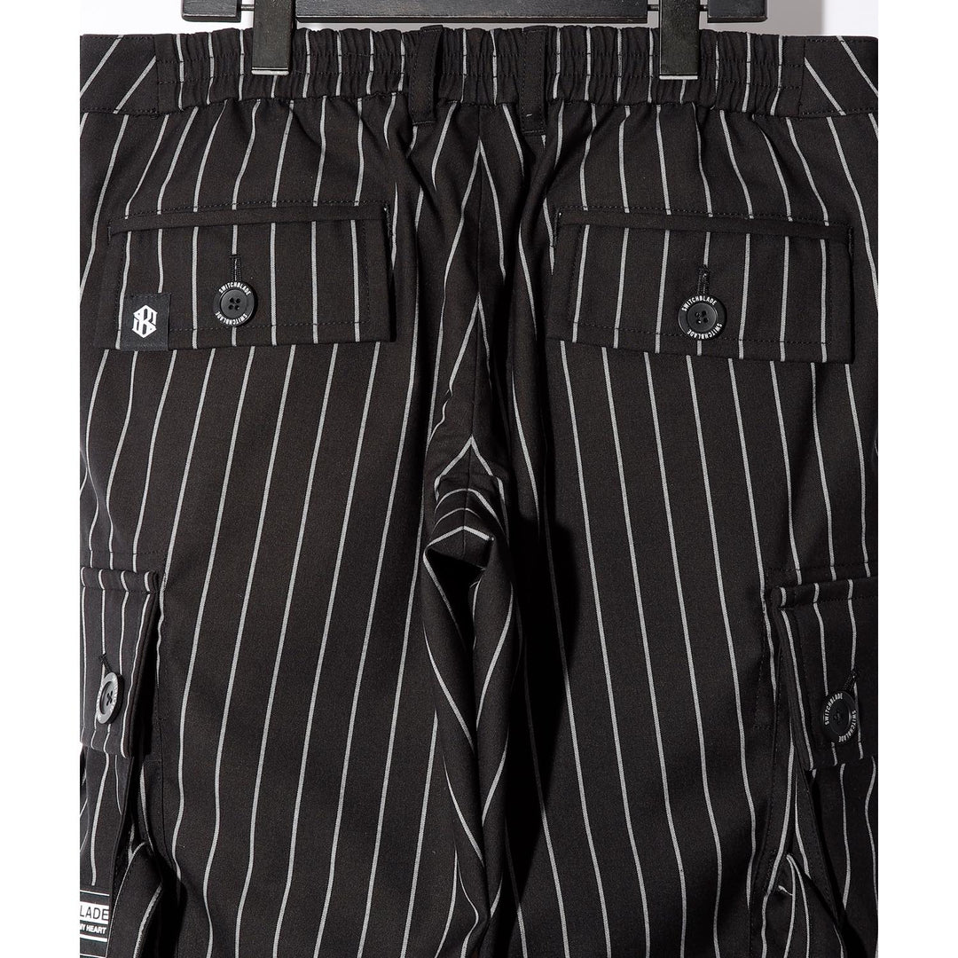 SWITCHBLADE(スイッチブレード) PINSTRIPE WIDE CARGO PT