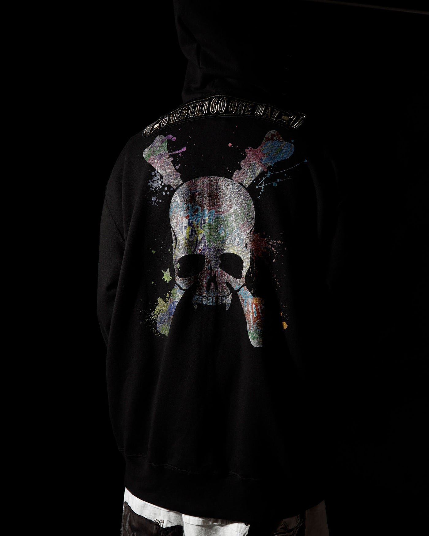 Roen(ロエン) REMAKE WAPPEN ZIPUP HOODIE col / BLACK – ANRE-R SALON