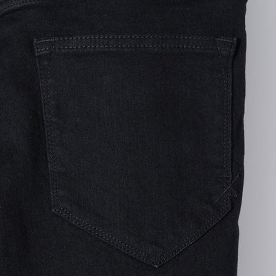 ハイブリットストレッチデニムサルエルPT / BLACK