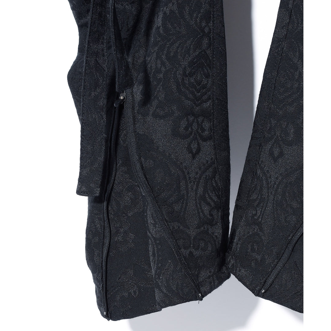 SWITCHBLADE(スイッチブレード) JACQUARD TAPERED RIDING PT / BLACK