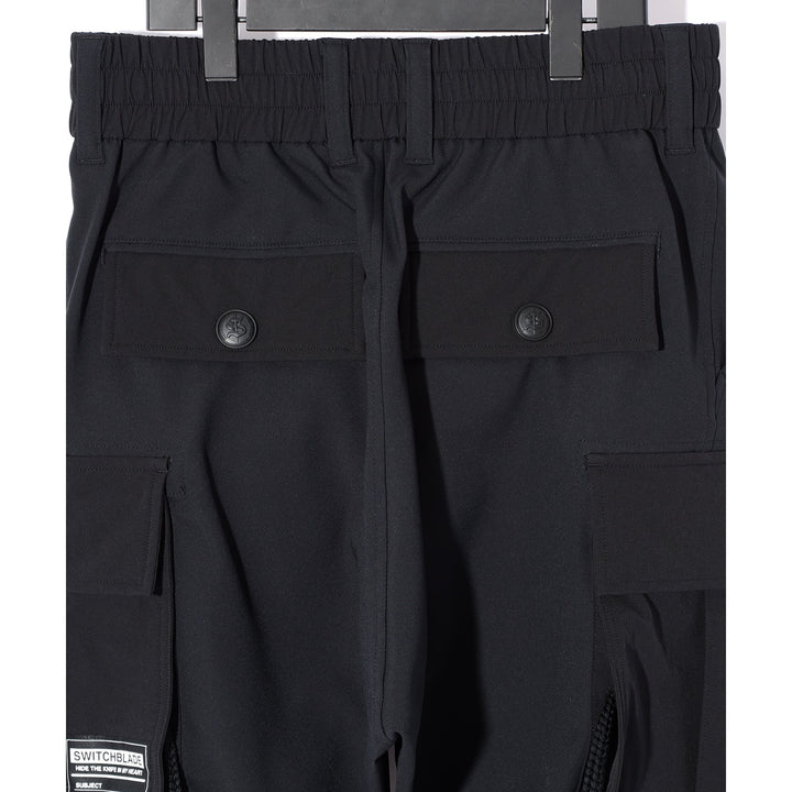 SWITCHBLADE(スイッチブレード) MILITARY CROPPED CARGO PT / BLACK