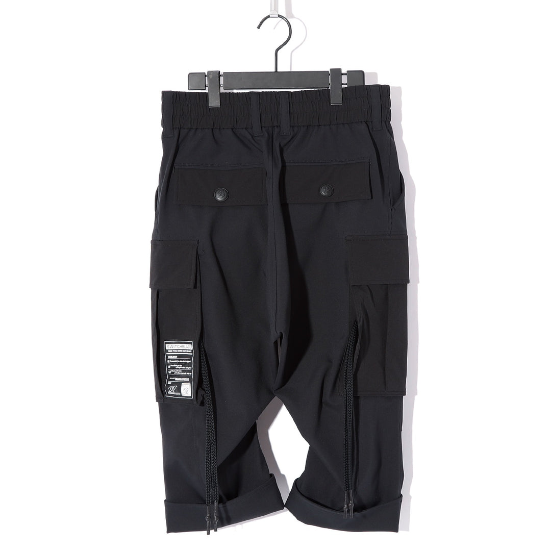スイッチブレード REVISED MILITARY CROPPED CARGO SWITCHBLADE(スイッチブレード) MILITARY CROPPED CARGO PT / BLACK