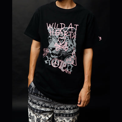 WILD HEART GRAPHIC T / BLACK