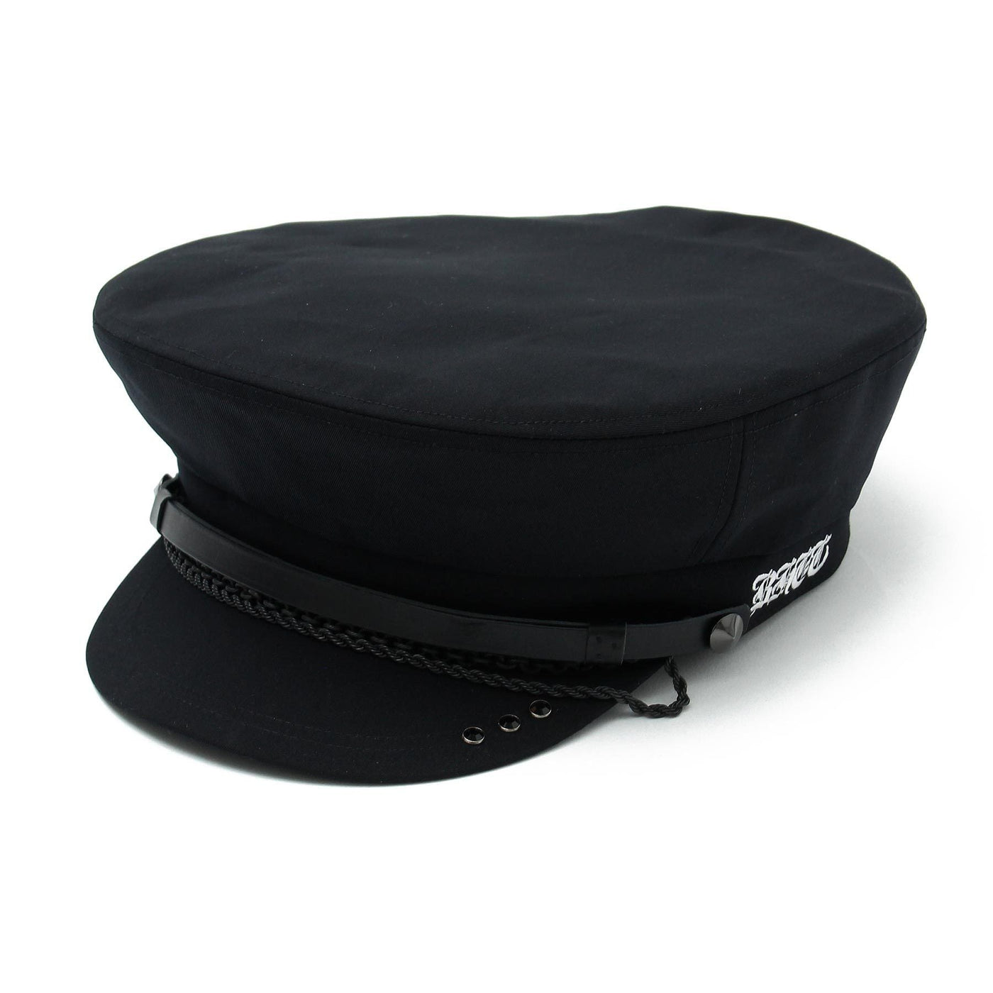 Chain Police Cap / BLACK