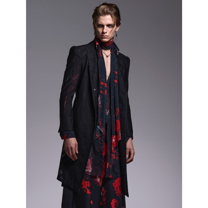 kiryuyrik(キリュウキリュウ)CROSS-Lace FlareJacket / Black – ANRE-R