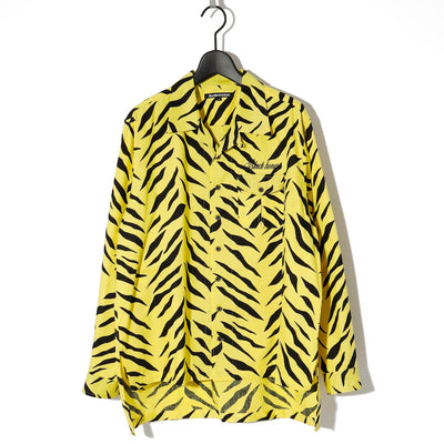 Black honey Tiger Pattern L/S Shirt / YELLOW