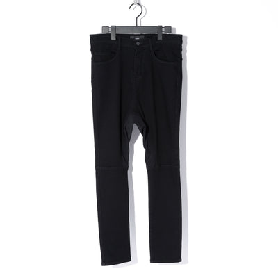 ハイブリットストレッチデニムサルエルPT / BLACK