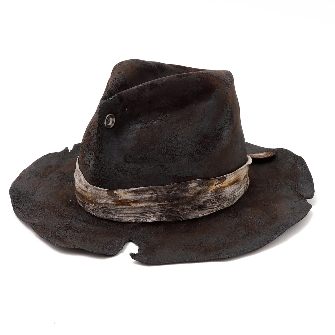 Triangles hat リボン付きハット ラビットファー KNOX(帽子) Rabbit Fur Trilby Hat(ラビットファー トリルビー
