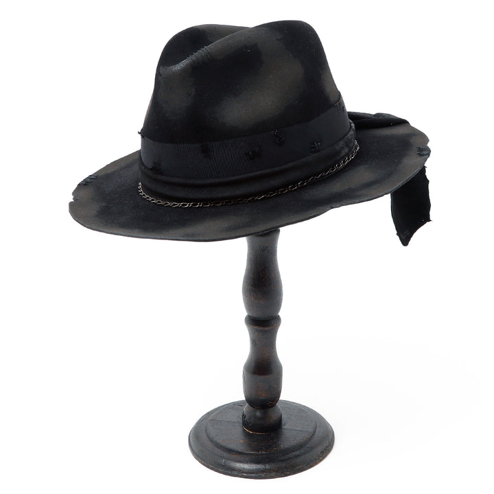 【2.2万割引】Dangle Leather Burned Chain Hat triangles hat(トライアングルズハット) Dangle Leather Burned Chain