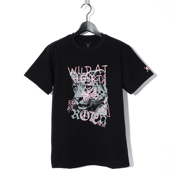 Roen(ロエン)WILD HEART GRAPHIC T / BLACK – ANRE-R SALON