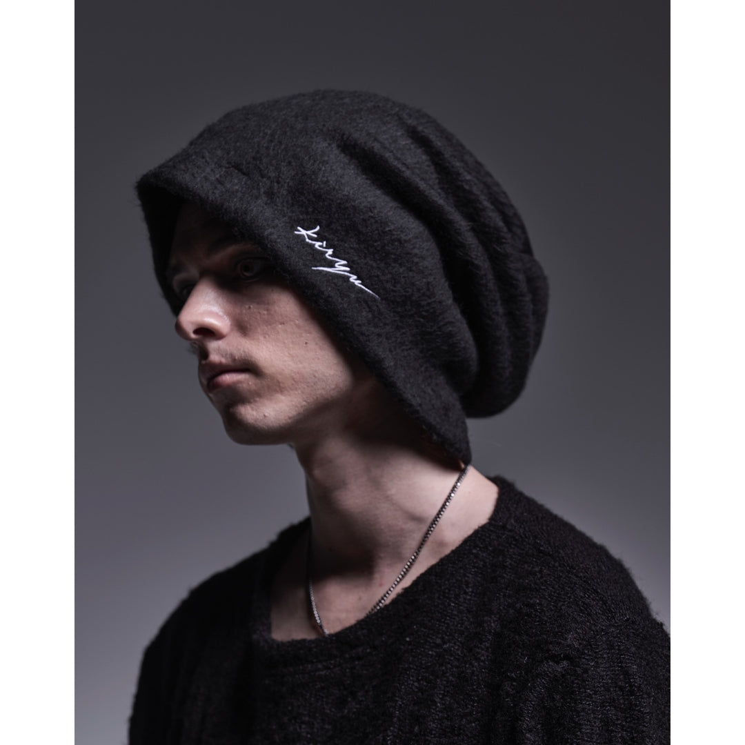 kiryuyrik(キリュウキリュウ)ShaggyJersey Cap / Black – ANRE-R SALON