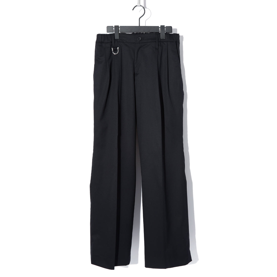 kiryuyrik(キリュウキリュウ)2/76Gabagine WideSlacks / Black – ANRE