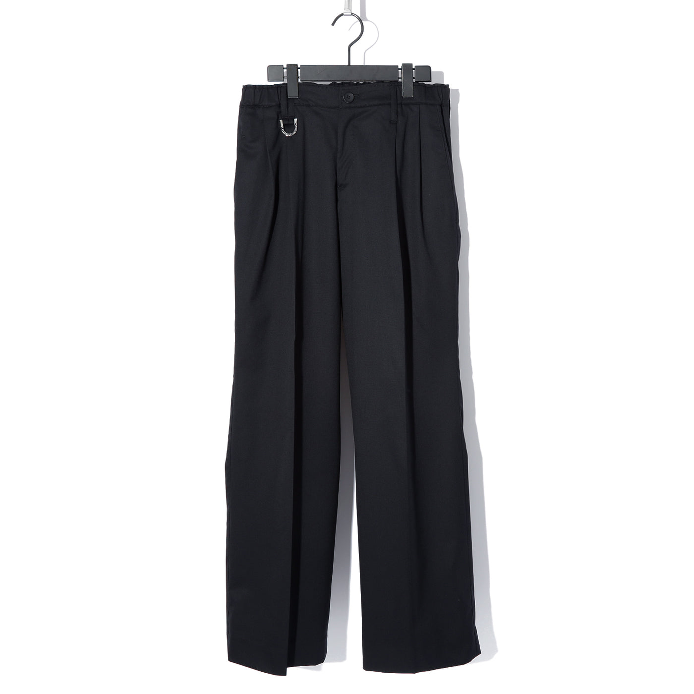 2/76Gabagine WideSlacks / Black