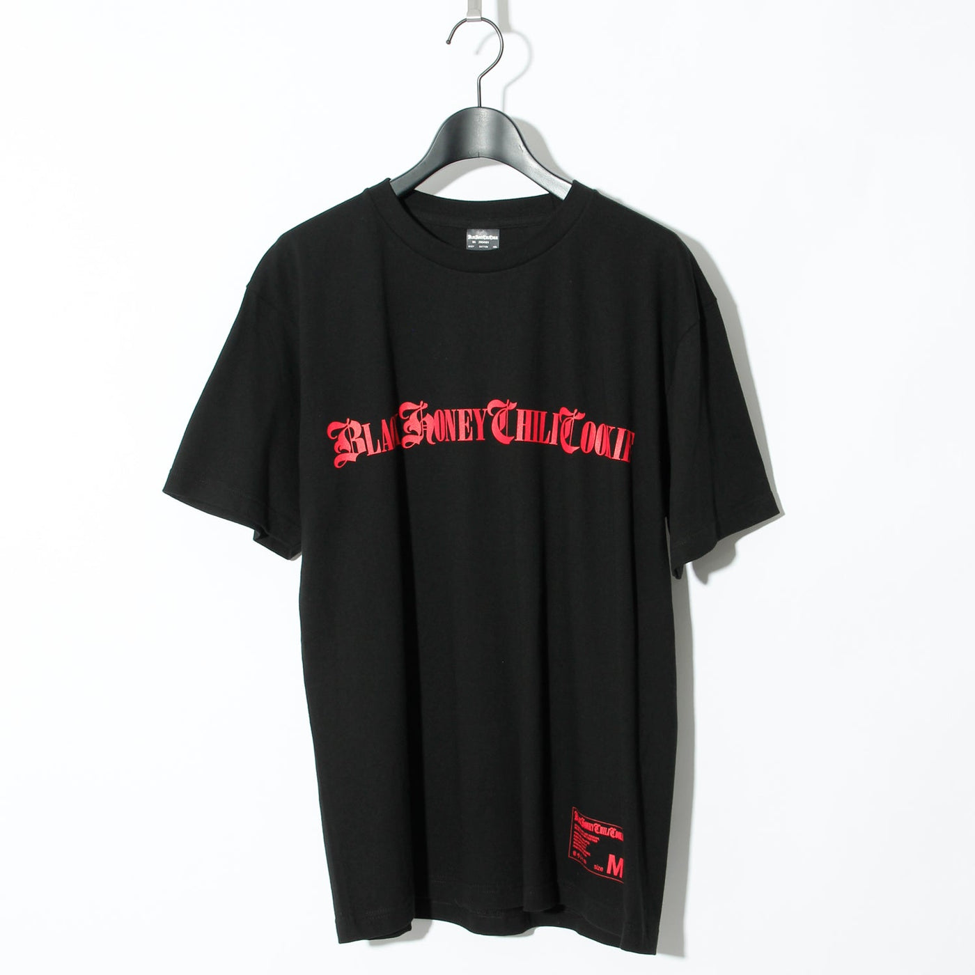 B.H.C.C Logo Print Tee / BLACK×RED