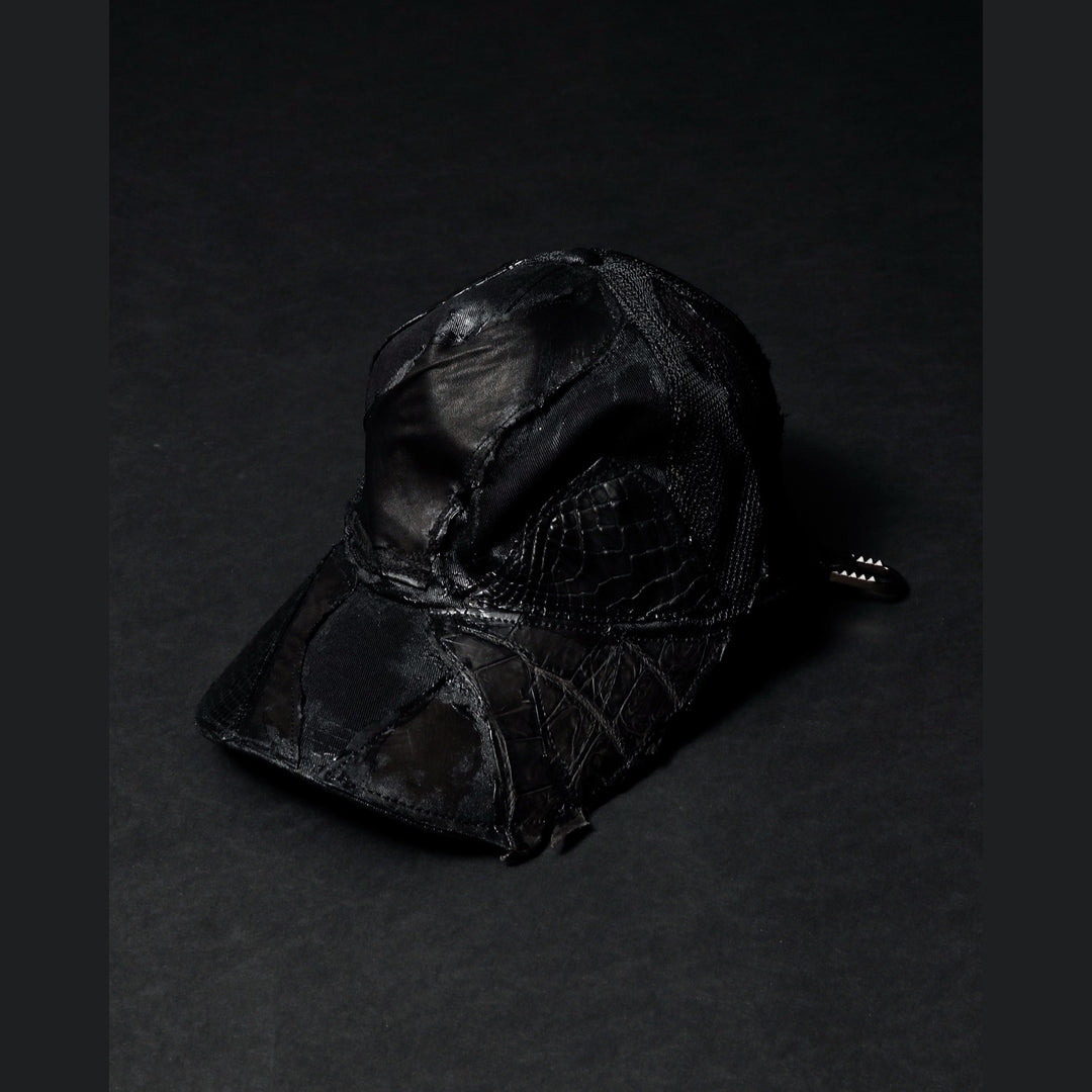 Roen(ロエン) REMAKE LEATHER PATCH BB CAPⅡ / BLACK – ANRE-R SALON
