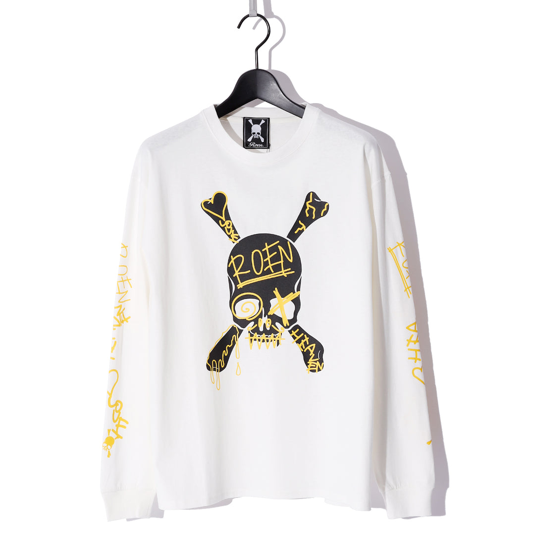 Roen(ロエン) COLOR GRAPHIC T / WHITE – ANRE-R SALON