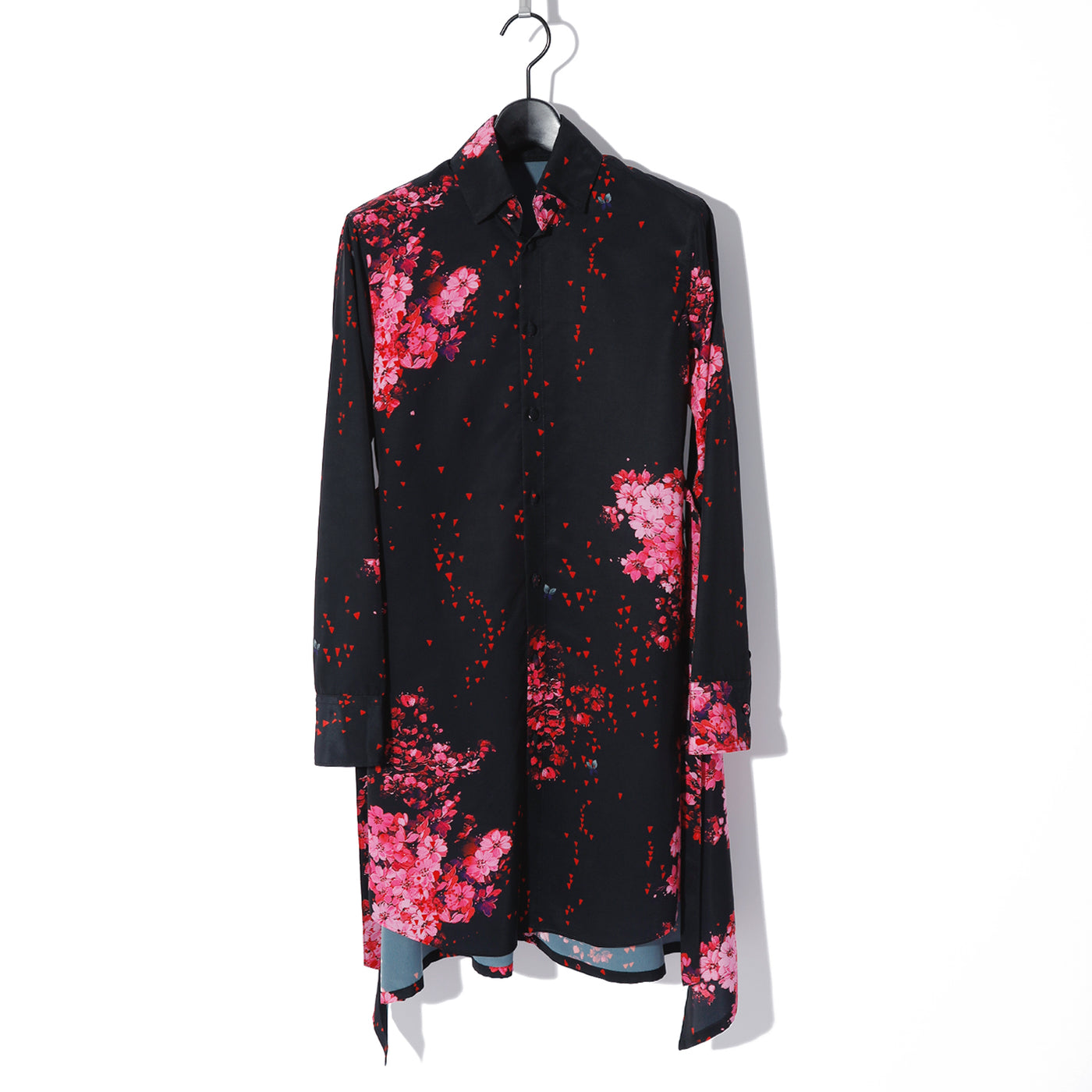 SAKURA Decine FlareShirt / Black&Pink
