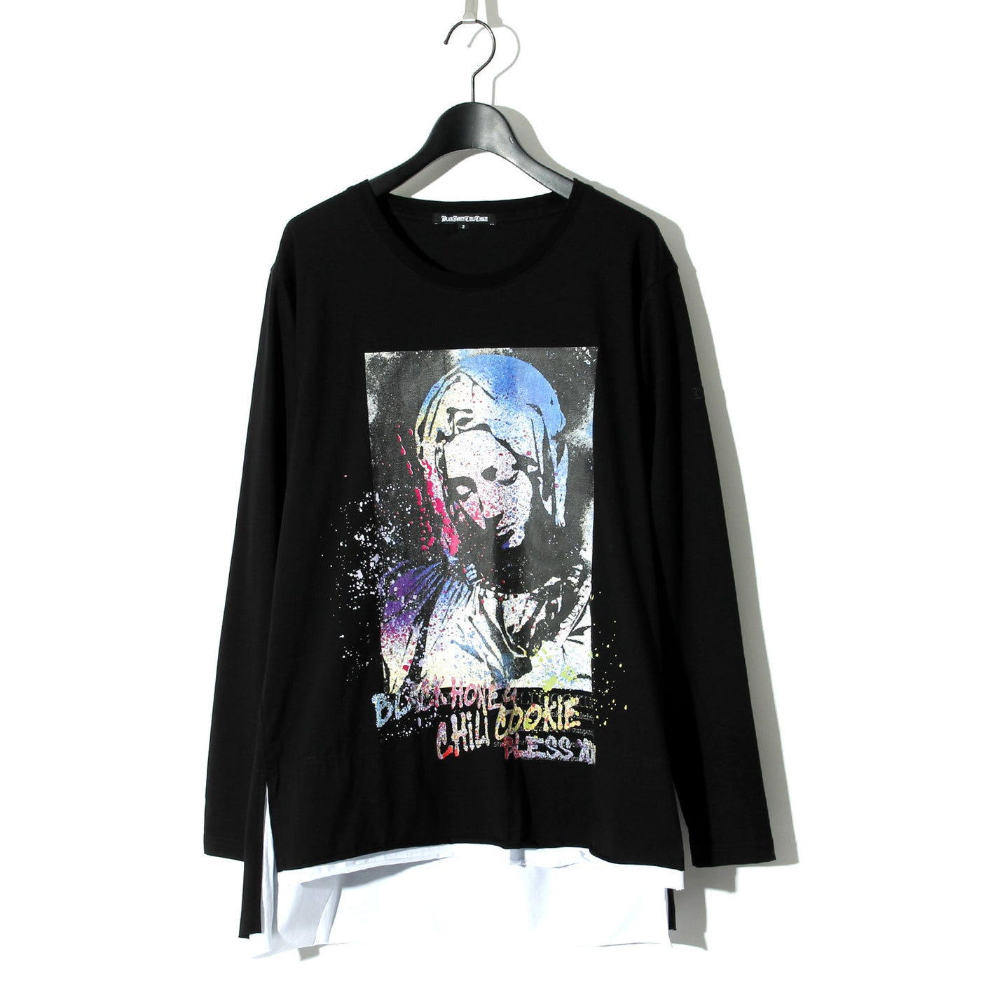 Saint Mary L/S Tee / BLACK