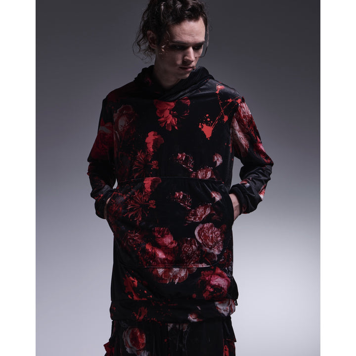 kiryuyrik(キリュウキリュウ)FloraVelor LooseHoodie / Flora – ANRE-R