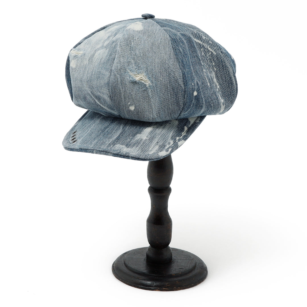トライアングルロゴ付き ヴィンテージ仕上げ コットンハット Triangle Logo Bucket Hat 帽子 ハット | GUESS(ゲス) JAPAN