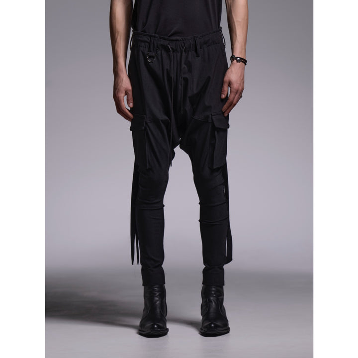 kiryuyrik(キリュウキリュウ)HighTensionJersey SaruelPants / Black