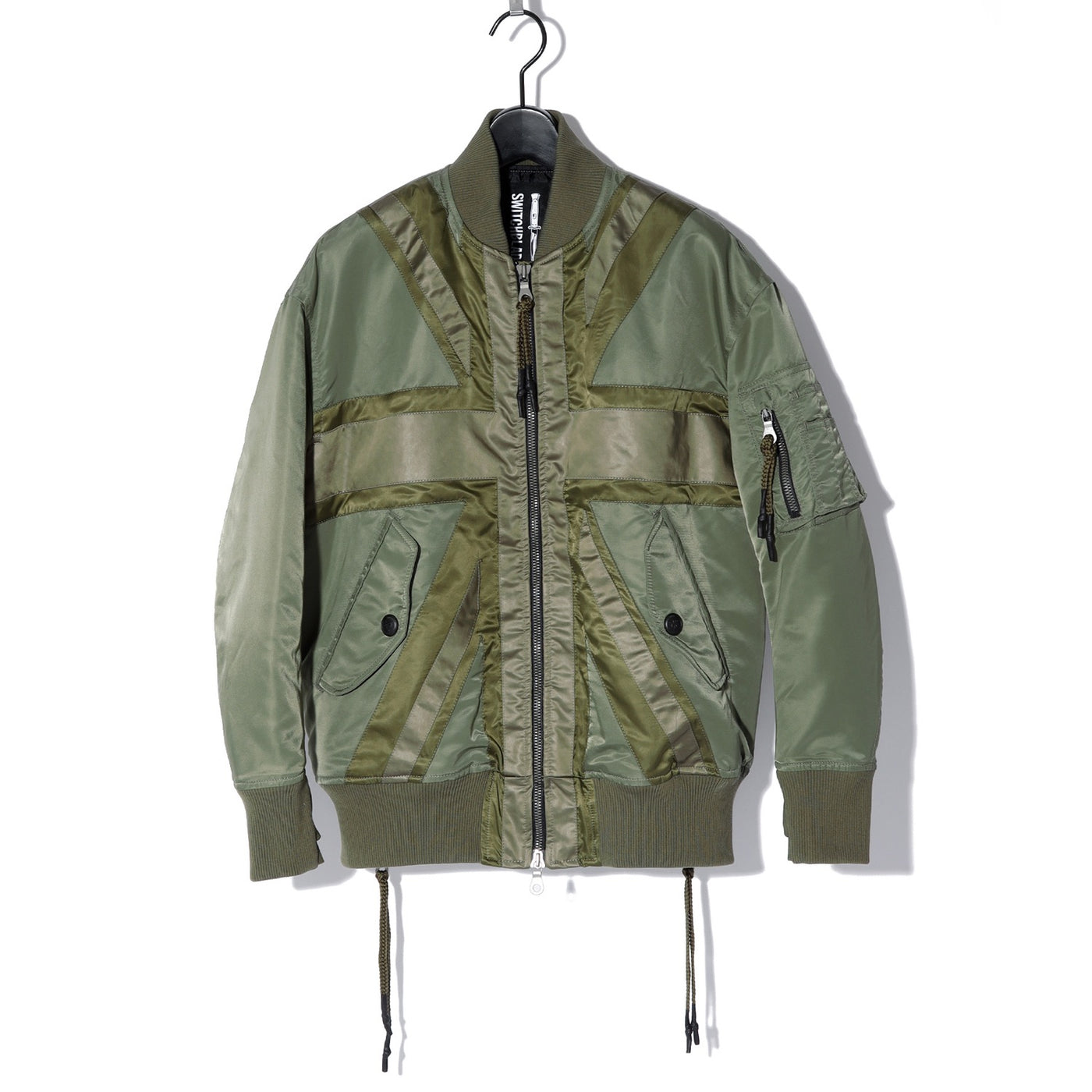CROSS OVERSIZED MA-1 BLOUSON JK / KHAKI
