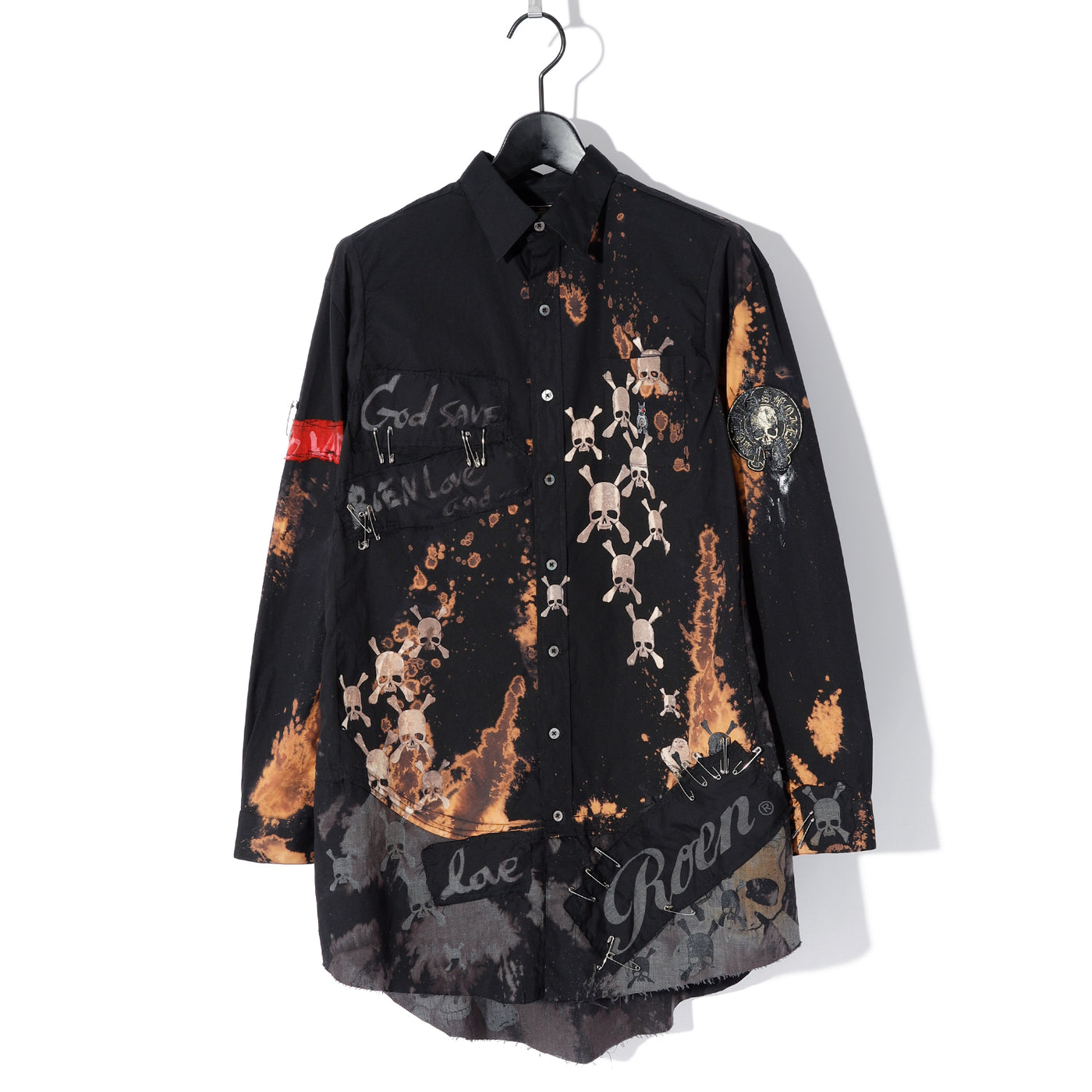 REMAKE MESSAGE SKULL BLEACH SH / BLACK