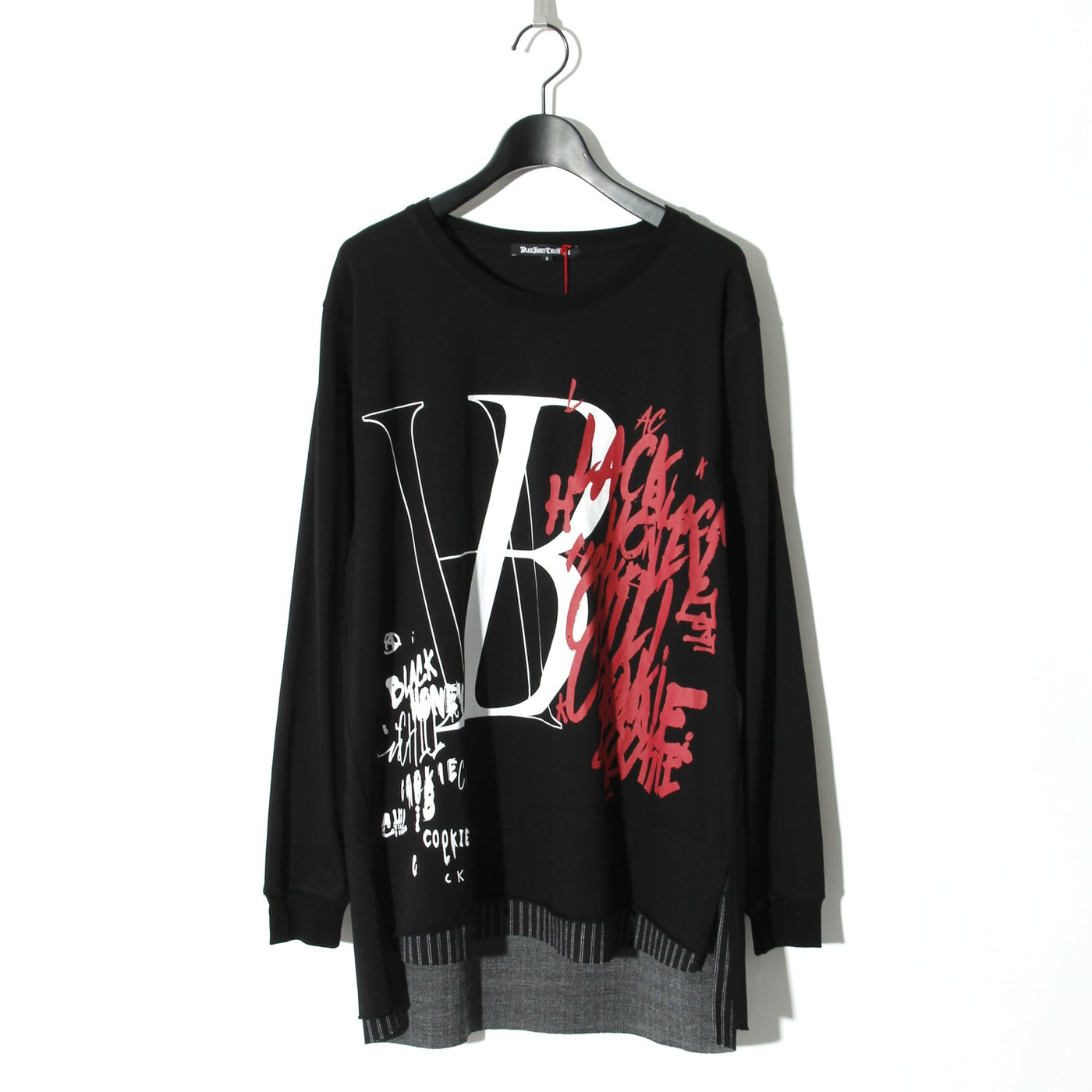 BH Spray L/S Tee / BLACK