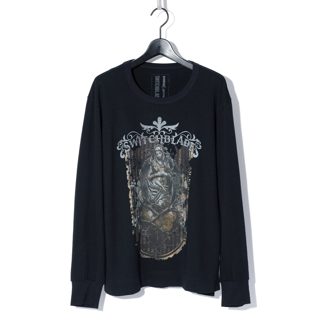 SWITCHBLADE(スイッチブレード) HEART OF MARIA L/S TEE / BLACK – ANRE-R SALON