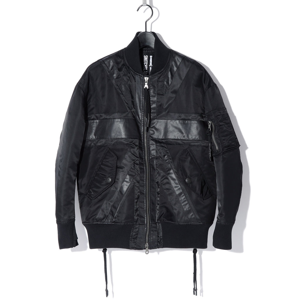 SWITCHBLADE(スイッチブレード) CROSS OVERSIZED MA-1 BLOUSON JK