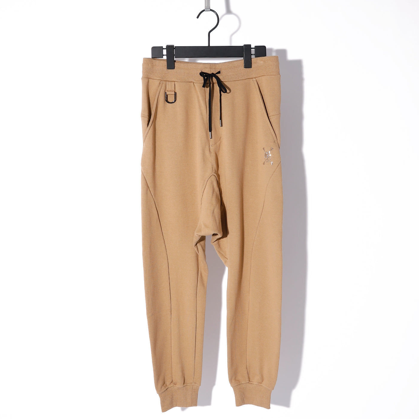 DRAPING SWEAT PANTS / BEIGE