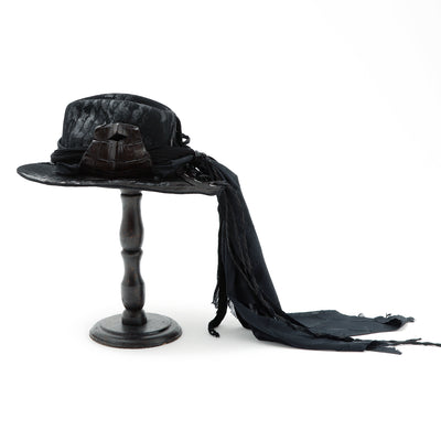 NOIR PIRATE HAT / BLACK