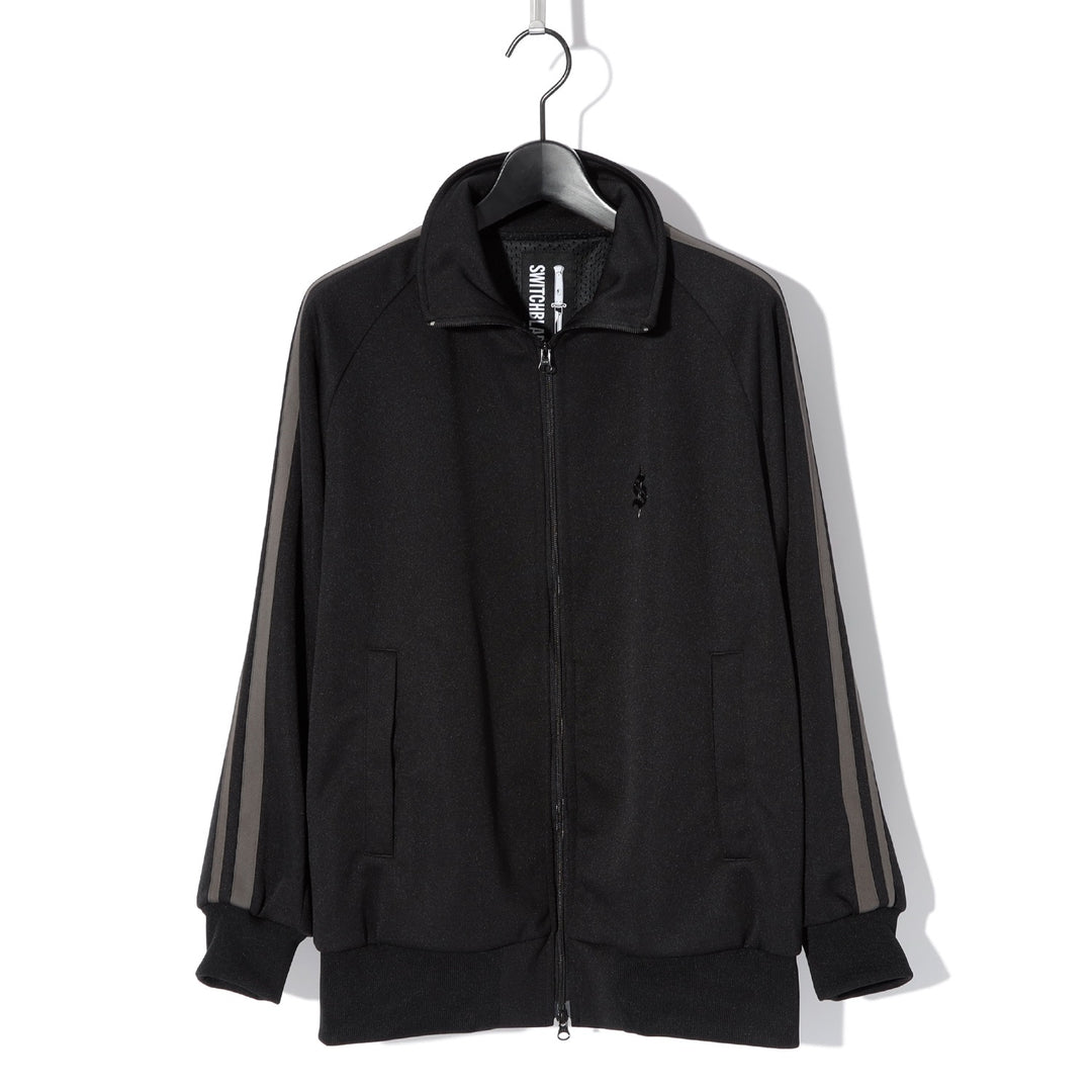 SWITCHBLADE スイッチブレード SWBLD ラインテープ パーカー SWITCHBLADE(スイッチブレード) EDGE LINE TRACK JK / BLACK – ANRE-R